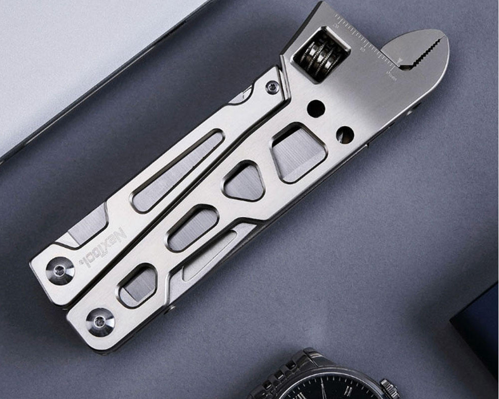 Xiaomi NEXTOOL 9 In 1 Multi-functional Wrench Knife Silver