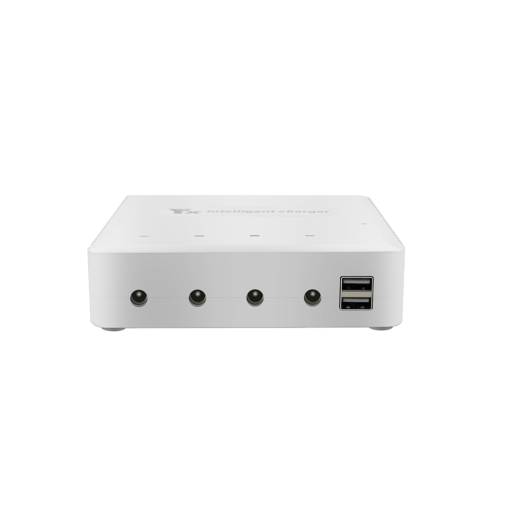 YX Intelligent Charger With 4 Battery Charing Ports 2 USB Interface For FIMI X8 SE Lipo Battery Remote Control - US Plug