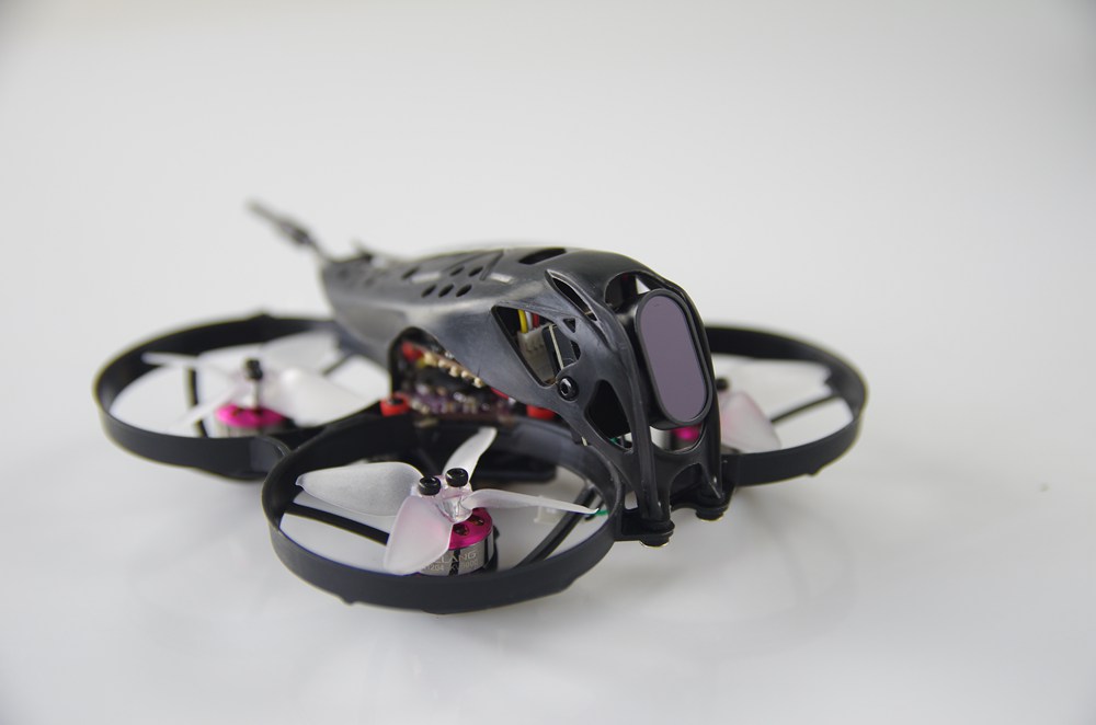 Geelang Hobby X-UFO 85X 4K 3-4S Cinewhoop FPV Racing Drone With Supra F4 OSD 12A Caddx Tarsier Cam DVR BNF - TBS Crossfire Receiver