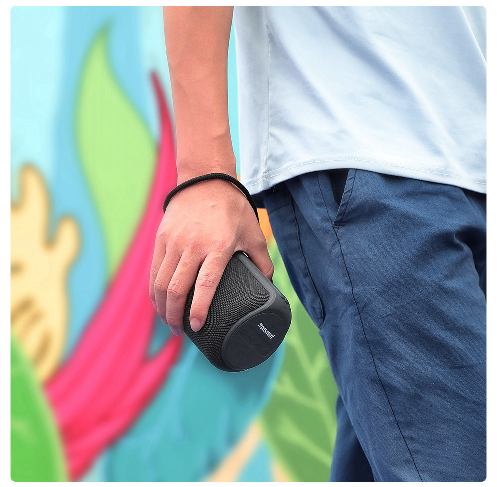 Tronsmart Element T6 Mini Bluetooth 5.0 Speaker 30m Connection Siri Google Assistant IPX6 24H Playtime USB-C