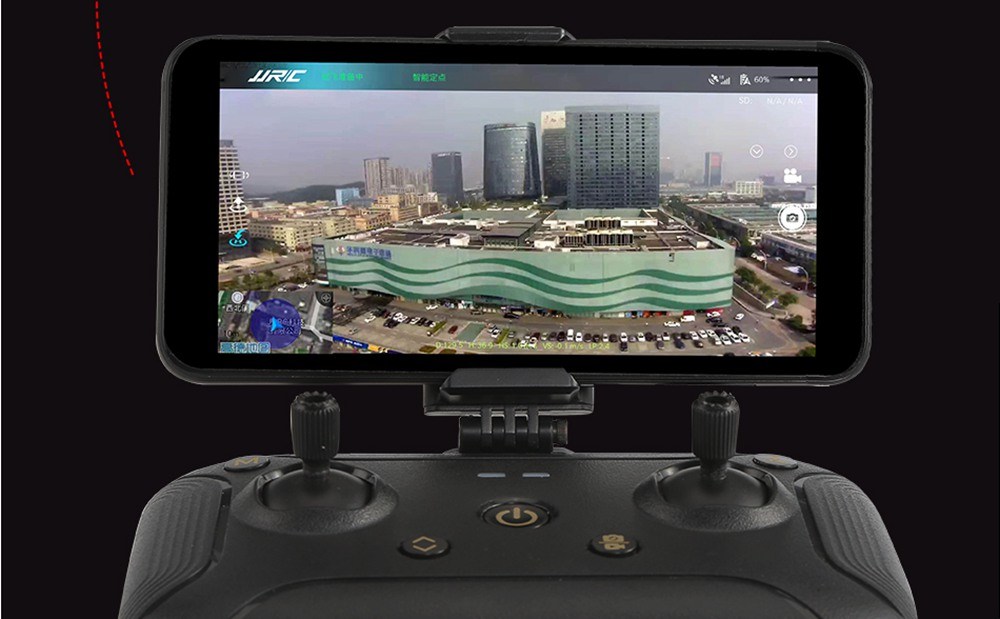 JJRC X9P Heron 4K Version 5G WIFI 1KM FPV GPS RC Drone With 2-Axis Gimbal 50X Digital Zoom Optical Flow Positioning RTF - Three Batteries With Bag