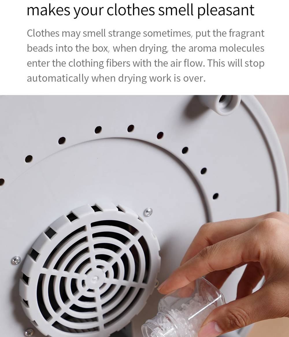 Xiaolang Smart Laundry Disinfection Dryer 35L Capacity 650W Power Sterilization Shoe Clothing Dryer - White