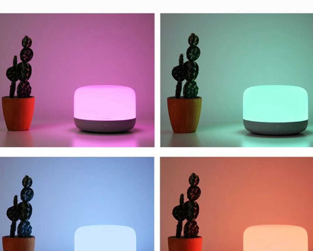 Xiaomi Yeelight YLCT01YL LED Bedside Lamp Intelligent Colorful Night Light Voice App control - White