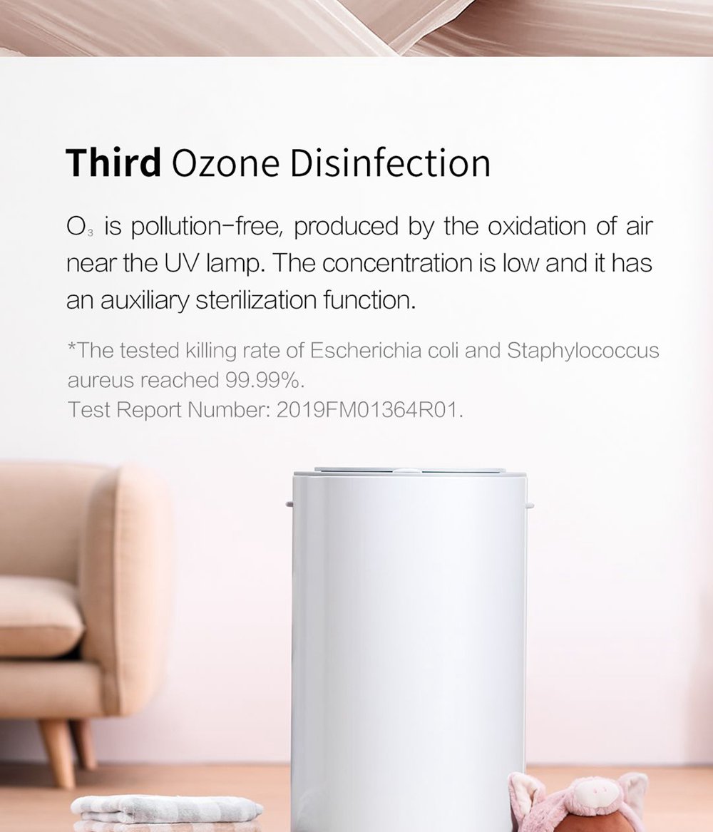 Xiaolang Smart Laundry Disinfection Dryer 35L Capacity 650W Power Sterilization Shoe Clothing Dryer - White