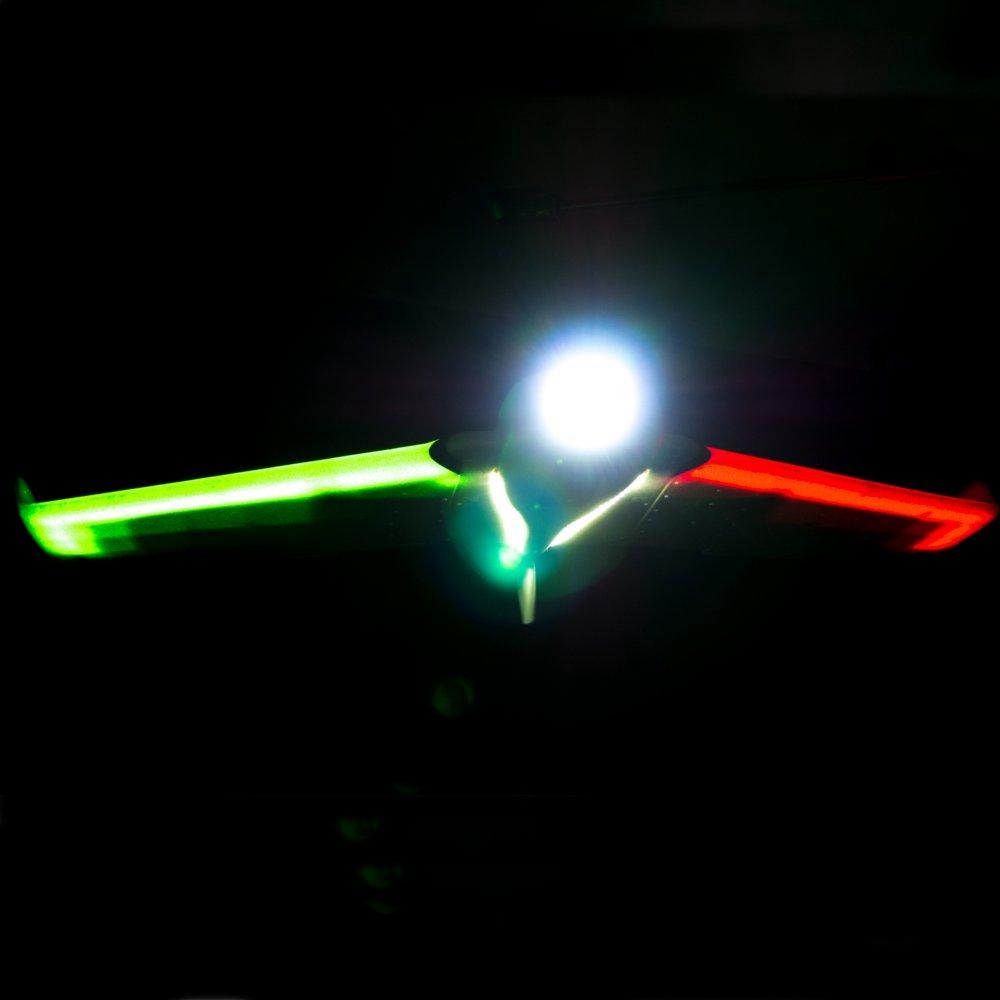 ZOHD Orbit Neon FPV Night Flying Wing 900mm Wingspan EPP Integrated LED Light Strip RC Airplane PNP