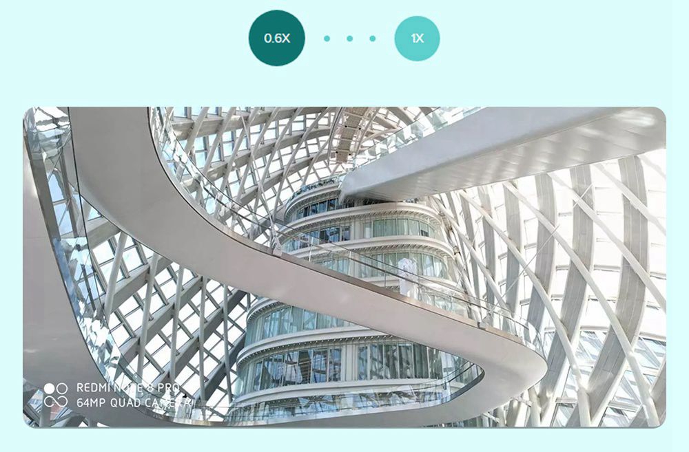 Xiaomi Redmi Note 8 Pro 6.53 Inch 4G LTE Smartphone MTK Helio G90T 6GB 64GB 64.0MP+8.0MP+2.0MP+2.0MP Quad Rear Cameras 4500mAh Battery MIUI 10 Fingerprint - Green