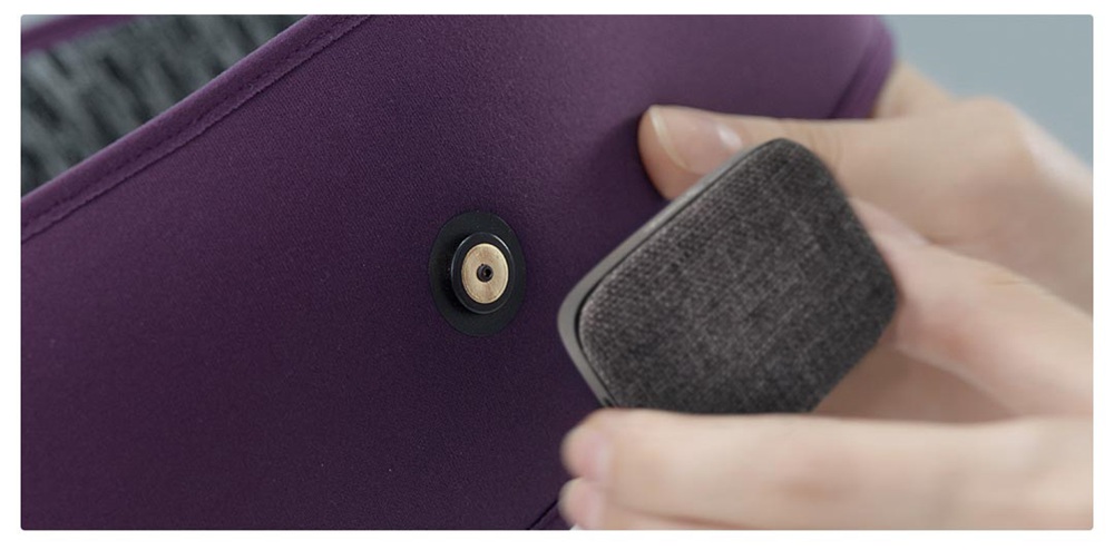 Dreamlight Wireless Heated Eye Mask With Battery For Sleeping Travel  Nap - Purple