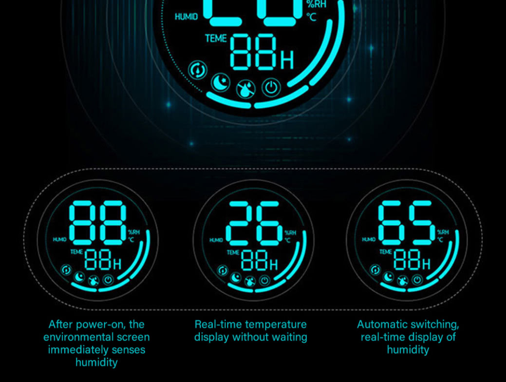 DEERMA DEM F500 Household Ultrasonic Humidifier 5L Capacity Aromatherapy Machine Updated Version - White