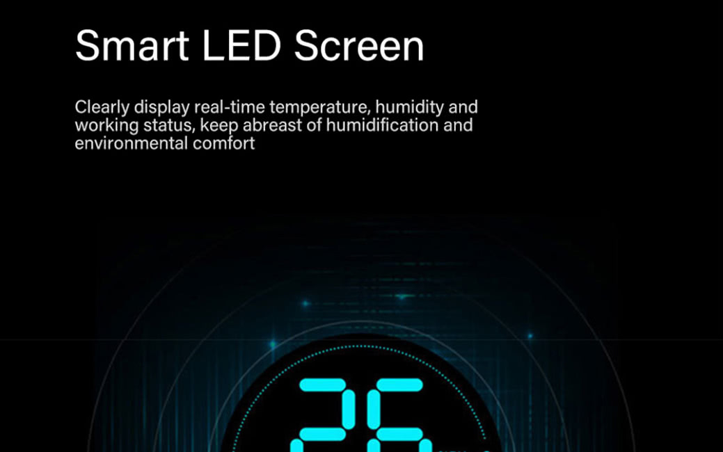 DEERMA DEM F500 Household Ultrasonic Humidifier 5L Capacity Aromatherapy Machine Updated Version - White