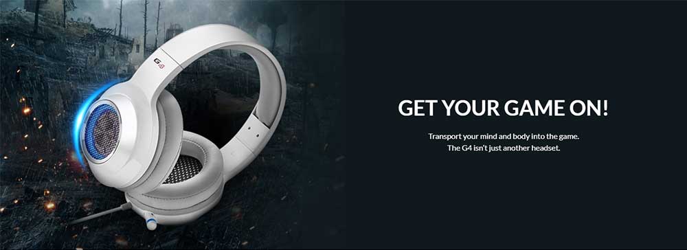 Edifier G4 USB Gaming Headset 7.1 Surround Sound Noise Reduction With Mic