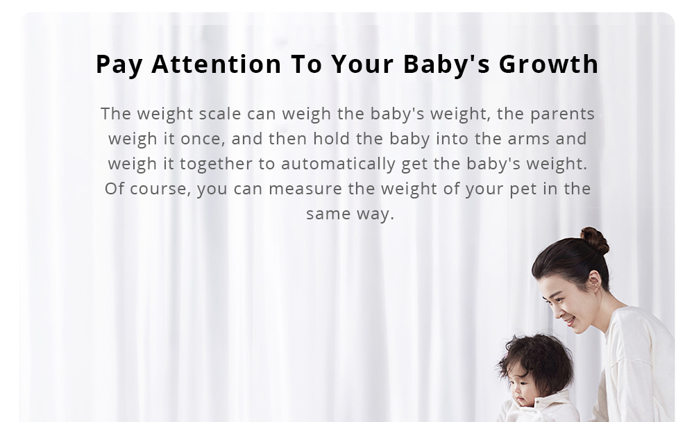 Xiaomi Smart Body Weight Scale 2 Bluetooth 5.0 APP Control LED Display Fitness Yoga Tools Scale - White