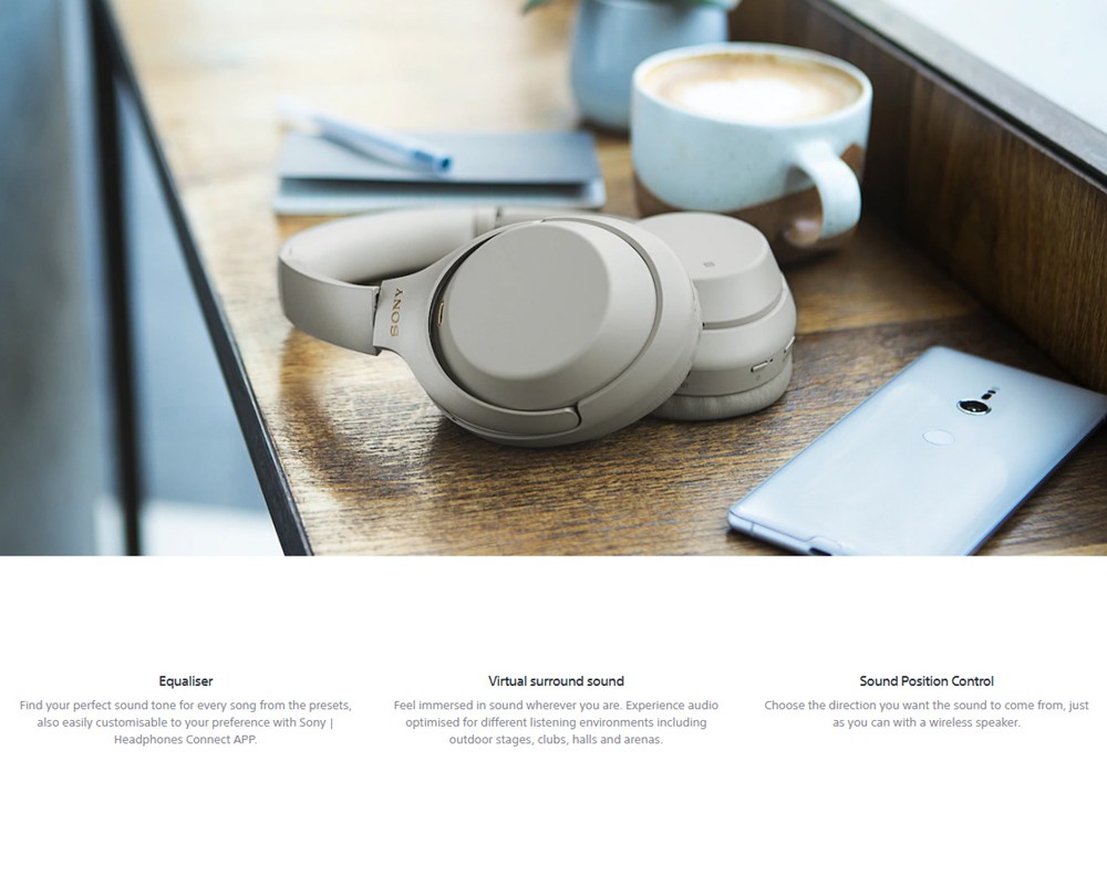 Sony WH-1000XM3 Wireless DSEE HX/LDAC Headphones Bluetooth NFC Touch Sensor Control Alexa Google Assistant