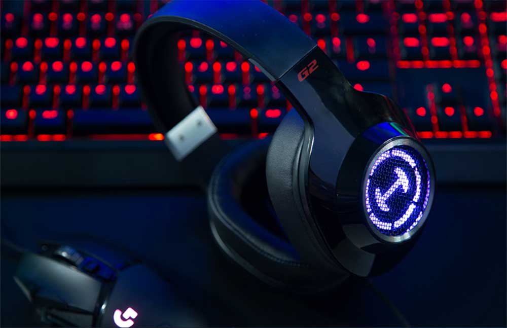 Edifier G2II RGB Light Gaming Headset USB 7.1 Surround Sound supports PS4 Xbox