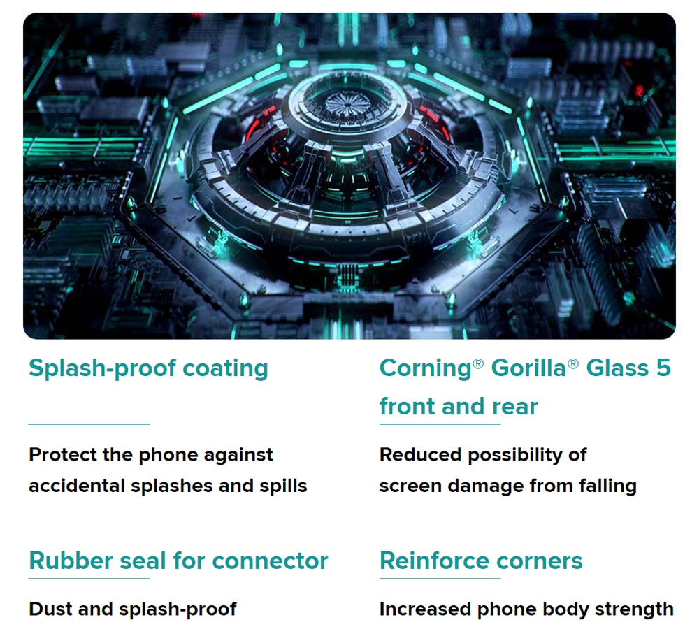 Xiaomi Redmi Note 8 Pro 6.53 Inch 4G LTE Smartphone MTK Helio G90T 8GB 128GB 64.0MP+8.0MP+2.0MP+2.0MP Quad Rear Cameras 4500mAh Battery MIUI 10 Fingerprint - White