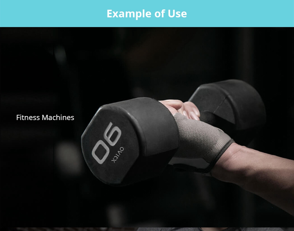 Xiaomi XQIAO Q850 Lightweight Lifting Fitness Gloves Aniti-silp Half Finger Gloves Size M - Gray 12 Xiaomi XQIAO Q850 Lightweight Lifting Fitness Gloves Aniti-silp Half Finger Gloves Size M - Gray