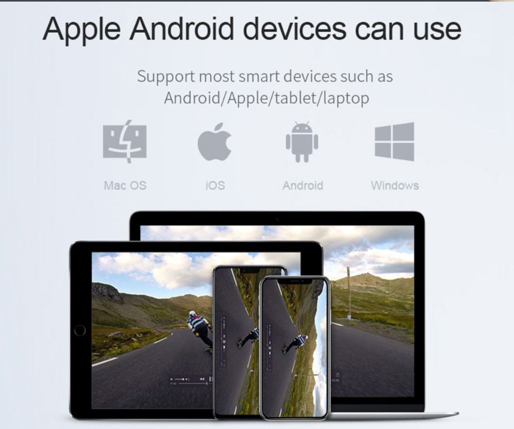 Xiaomi Hagibis RK3036 Wireless HDMI 4K Dongle Display 2.4G/5G WiFi Type-C