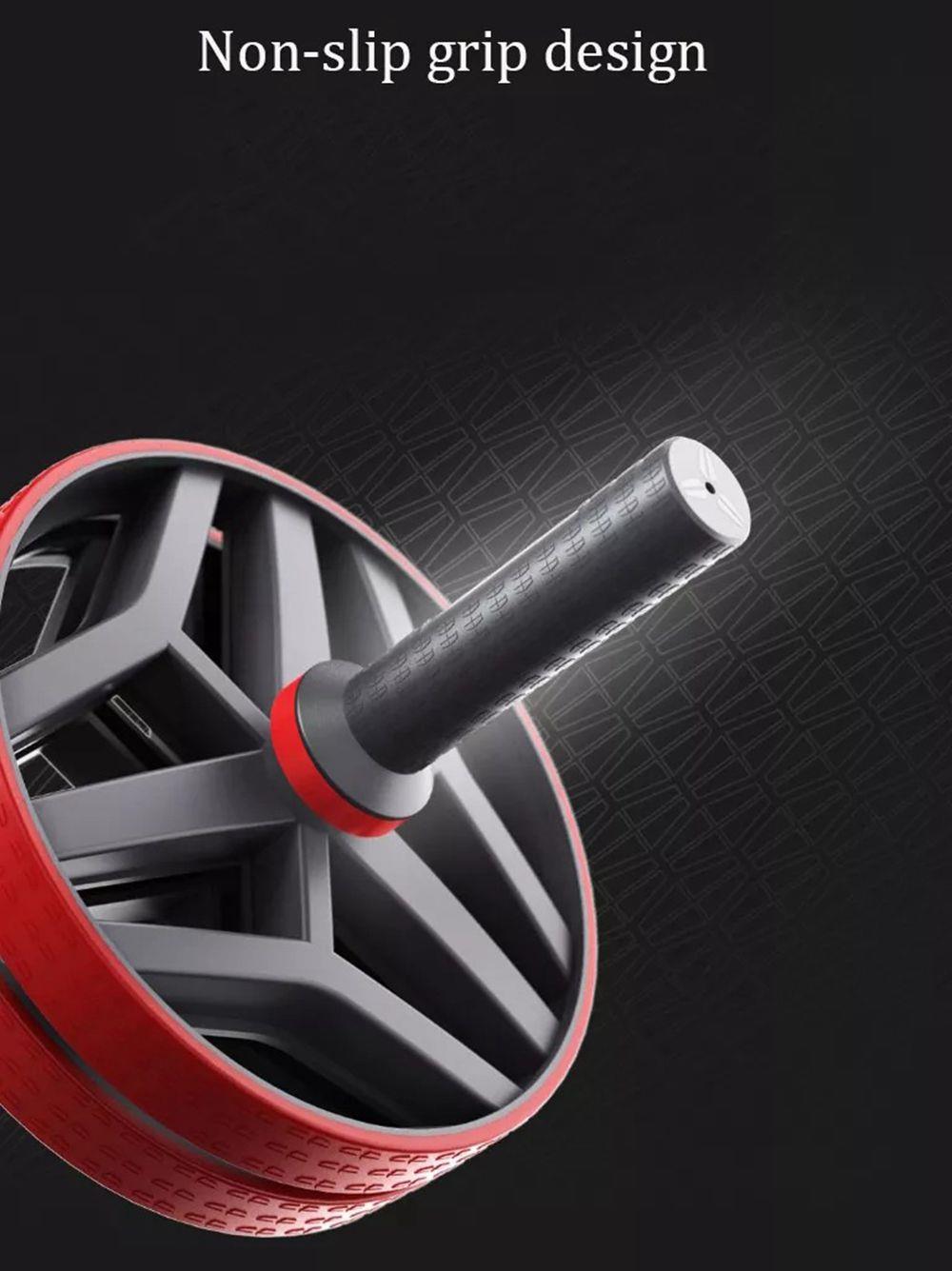 FED Indoor Abdominal Wheel Beginner Fitness Equipment Non-slip Handle By Xiaomi Youpin - Red 17 Xiaomi FED Indoor Abdominal Wheel Beginner Fitness Equipment Non-slip Handle - Red