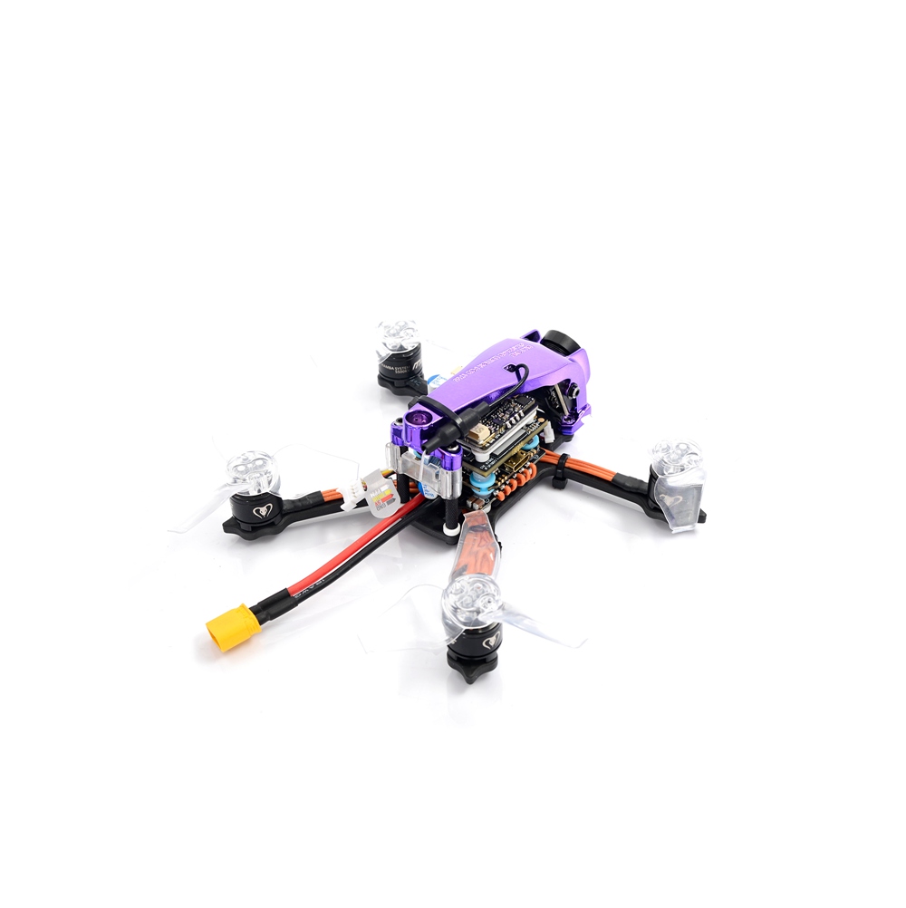 Diatone 2019 GTR249T HD 2.5 Inch 115mm 3-4S FPV Racing Drone With Fury F4 OSD 20A TBS UNIFY VTX CADDX Turtle V2 Cam Orange - PNP Without Receiver
