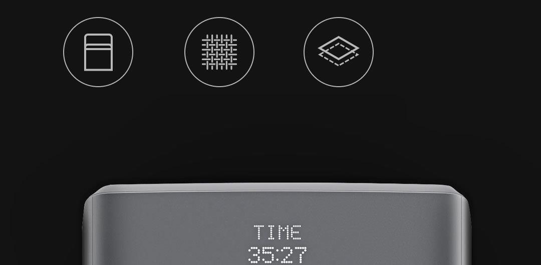 WalkingPad A1 Walking Machine Folding Design Feet Control Speed - Black