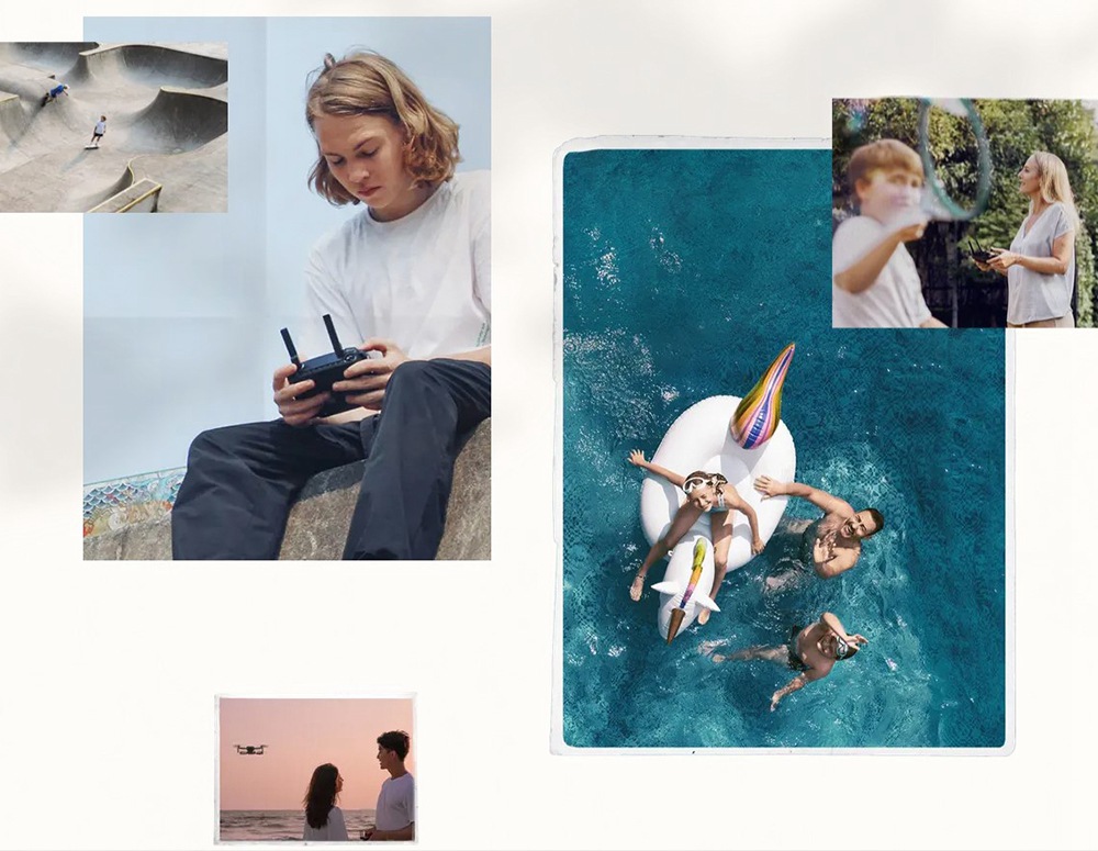 DJI Mavic MINI 4KM FPV 249g Ultralight GPS Foldable RC Drone With 3-Axis 2.7K Gimbal Camera 30mins Flight Time  White - Fly Combo Version