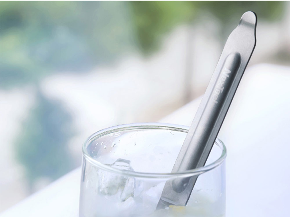 Xiaomi NEXTOOL Outdoor Titanium Alloy Fork & Spoon Tableware Set - Silver