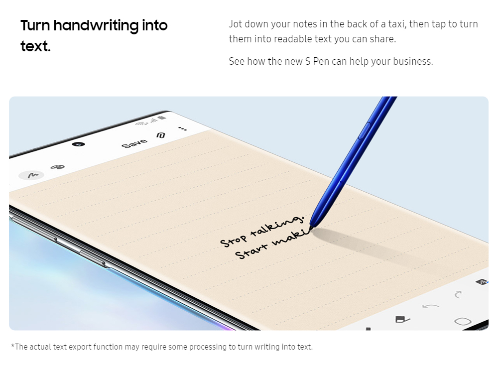 Samsung Galaxy Note 10 Plus 5G 6.8 Inch 12GB 256GB Smartphone White
