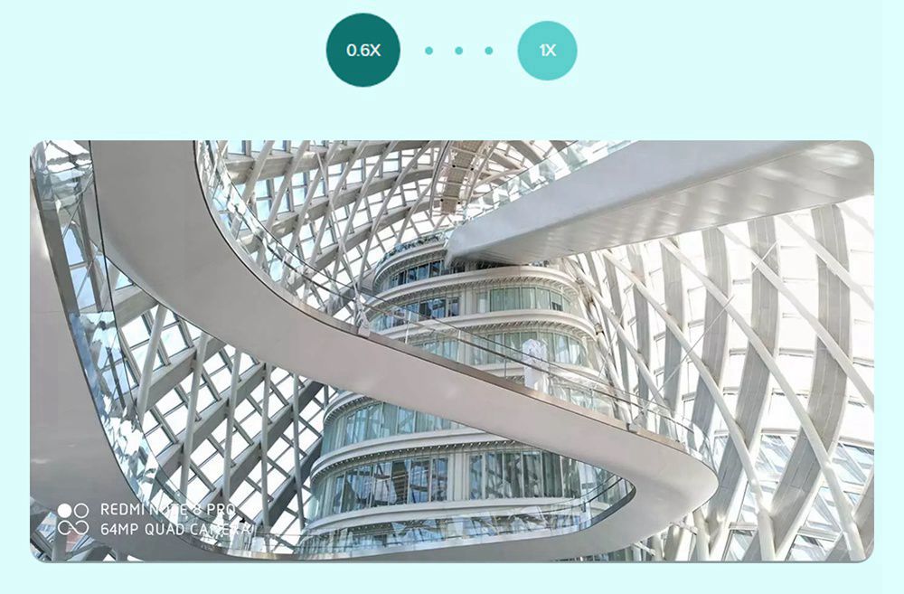 Xiaomi Redmi Note 8 Pro 6.53 Inch  4G LTE Smartphone MTK Helio G90T 8GB 128GB 64.0MP+8.0MP+2.0MP+2.0MP Quad Rear Cameras 4500mAh Battery  MIUI 10  Fingerprint - Green