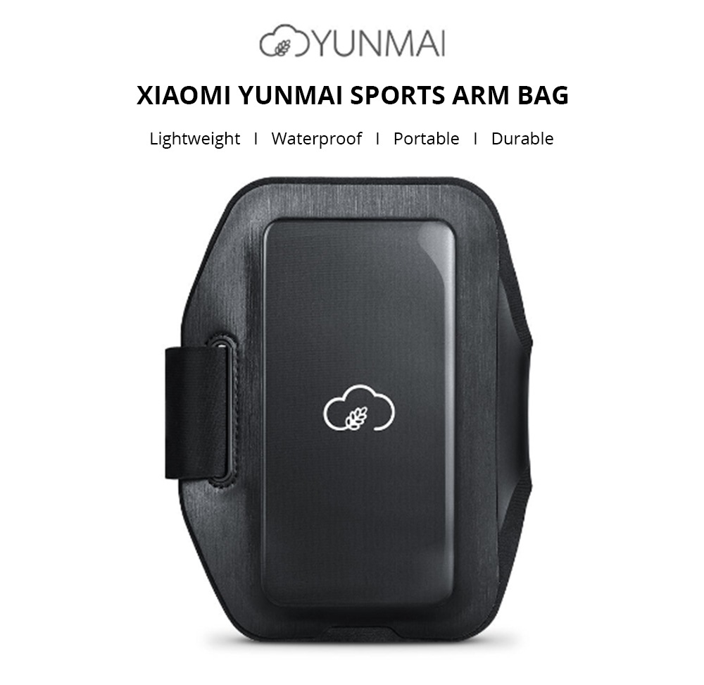 Xiaomi YUNMAI Sports Arm Bag Phone Pouch 5 Inch Reflective Strap - Black 12 Xiaomi YUNMAI Sports Arm Bag Phone Pouch 5 Inch Reflective Strap - Black