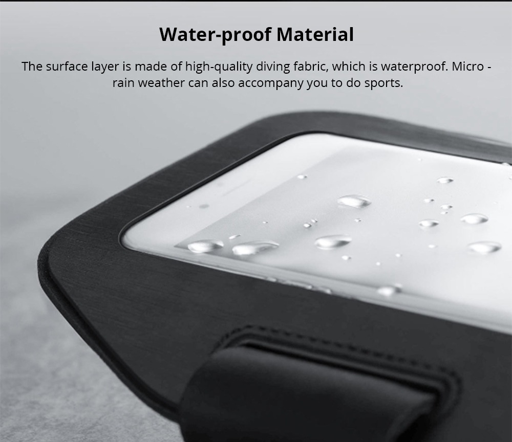 Xiaomi YUNMAI Sports Arm Bag Phone Pouch 5 Inch Reflective Strap - Black 16 Xiaomi YUNMAI Sports Arm Bag Phone Pouch 5 Inch Reflective Strap - Black