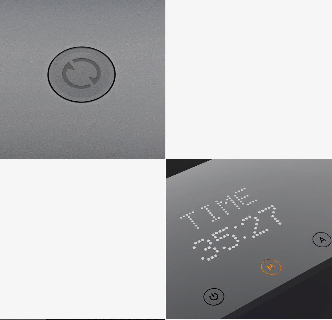 WalkingPad A1 Walking Machine Folding Design Feet Control Speed - Black