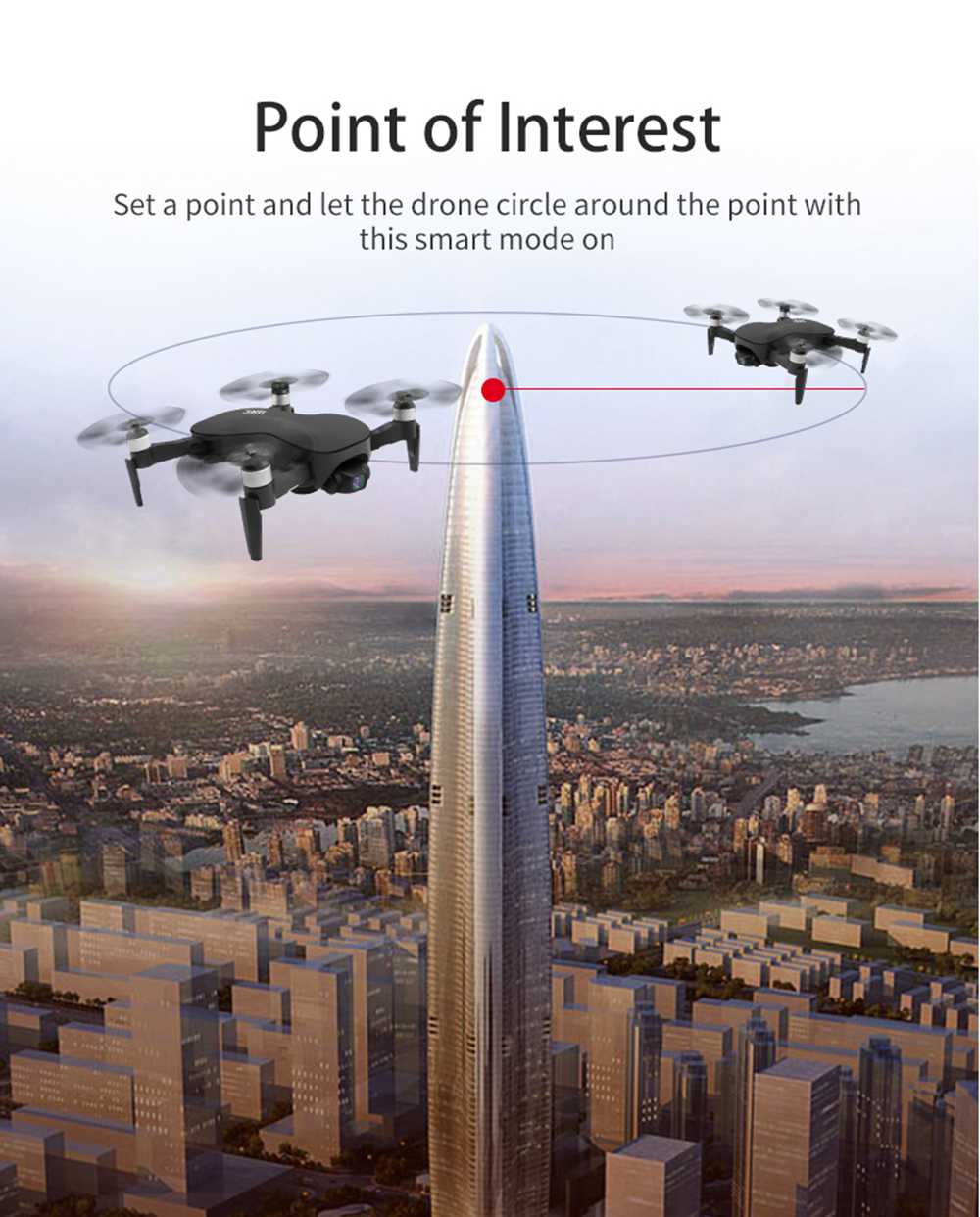 JJRC X12 AURORA 4K 5G WIFI 1.2km FPV GPS Foldable RC Drone With 3Axis Gimbal 50X Digital Zoom Ultrasonic Positioning RTF