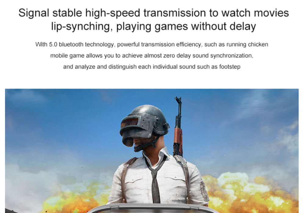 J29 Bluetooth 5.0 TWS Earphones Use Independently Siri Binaural Call Battery Capacity Display