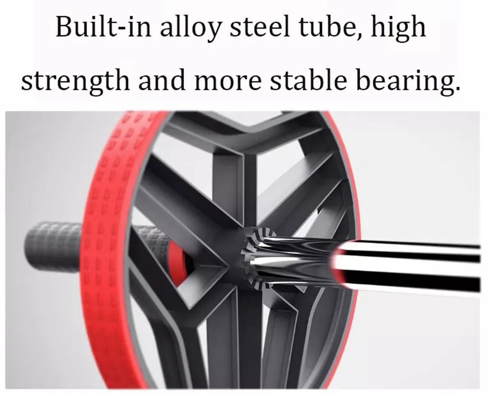 FED Indoor Abdominal Wheel Beginner Fitness Equipment Non-slip Handle By Xiaomi Youpin - Red 18 Xiaomi FED Indoor Abdominal Wheel Beginner Fitness Equipment Non-slip Handle - Red