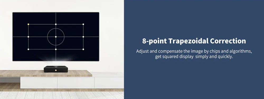 Xiaomi Fengmi WEMAX L1668FCF 4K HDR ALPD 3.0 Laser Projector  Dolby Voice Control Netflix