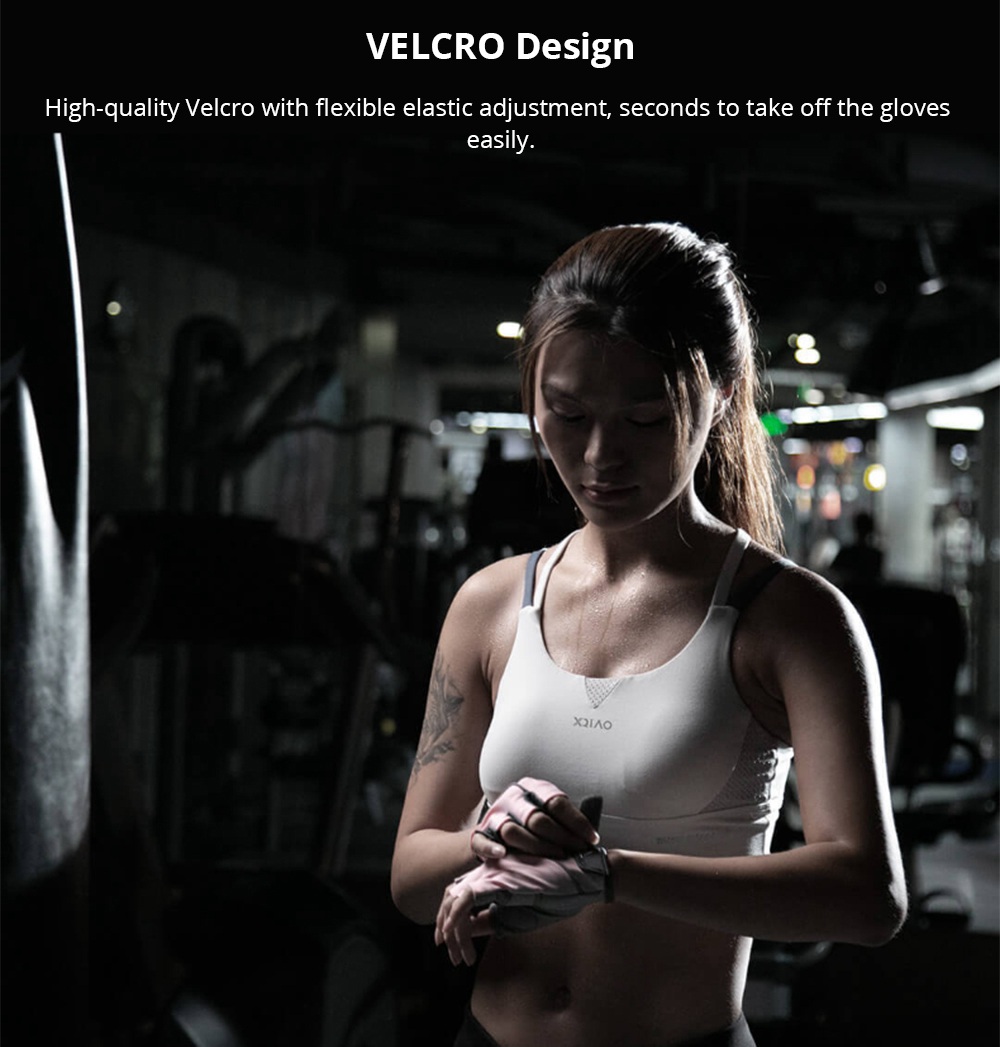 Xiaomi XQIAO Q850 Lightweight Lifting Fitness Gloves Aniti-silp Half Finger Gloves Size M - Gray 11 Xiaomi XQIAO Q850 Lightweight Lifting Fitness Gloves Aniti-silp Half Finger Gloves Size M - Gray