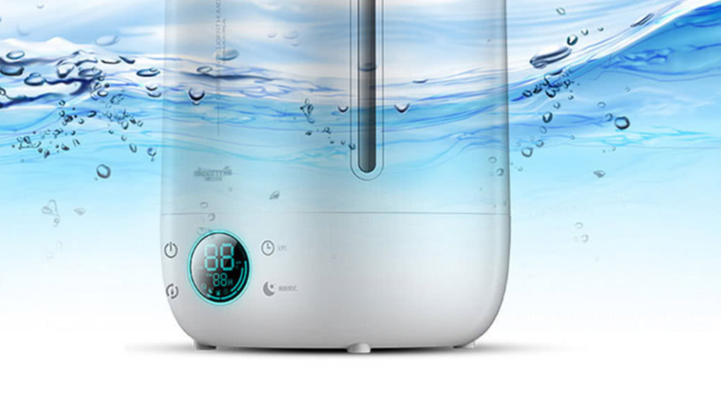 DEERMA DEM F500 Household Ultrasonic Humidifier 5L Capacity Aromatherapy Machine Updated Version - White