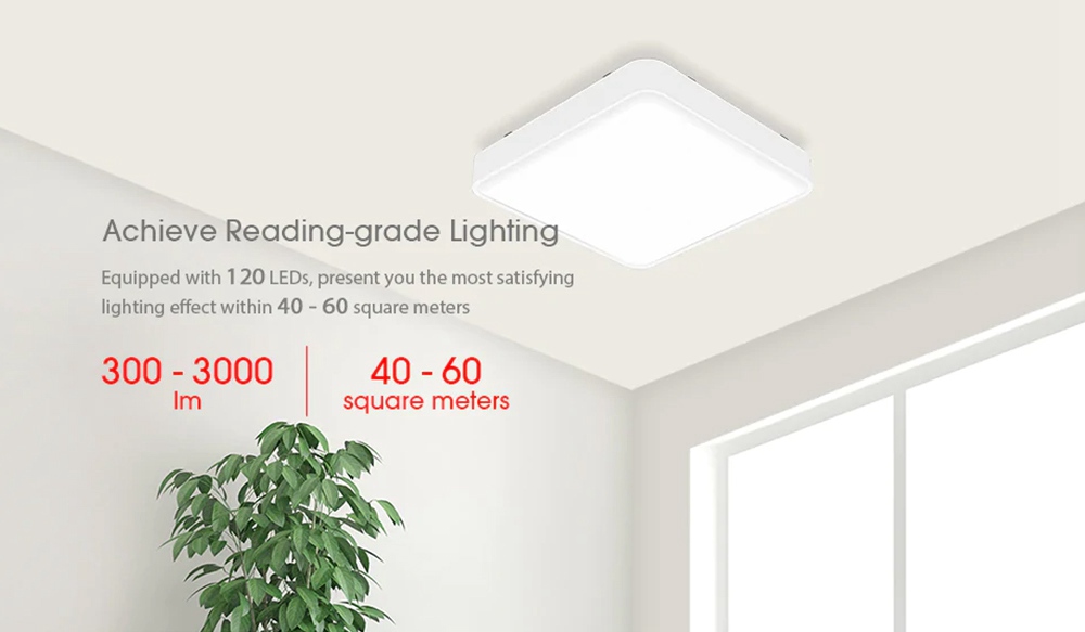 Xiaomi yeelight led ceiling lamp plus ylxd10yl обзор