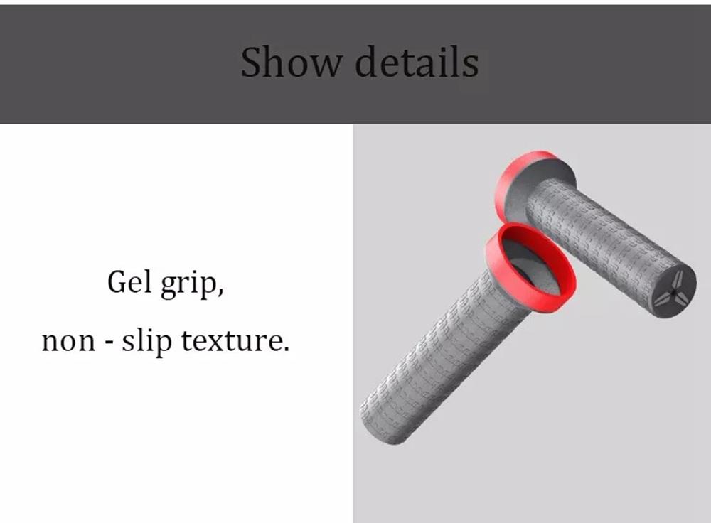 FED Indoor Abdominal Wheel Beginner Fitness Equipment Non-slip Handle By Xiaomi Youpin - Red 20 Xiaomi FED Indoor Abdominal Wheel Beginner Fitness Equipment Non-slip Handle - Red