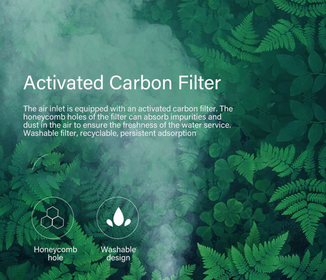 DEERMA DEM F500 Household Ultrasonic Humidifier 5L Capacity Aromatherapy Machine Updated Version - White