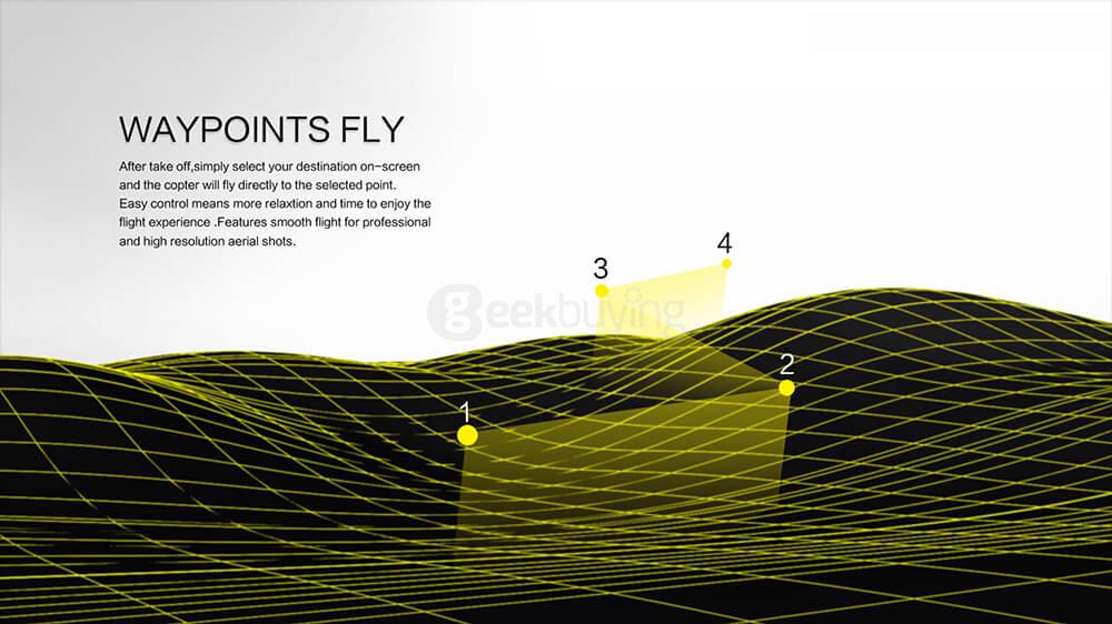 Hubsan X4 Star Pro H507A WIFI FPV With 720P HD Camera GPS Waypoints Follow Me RC Quadcopter