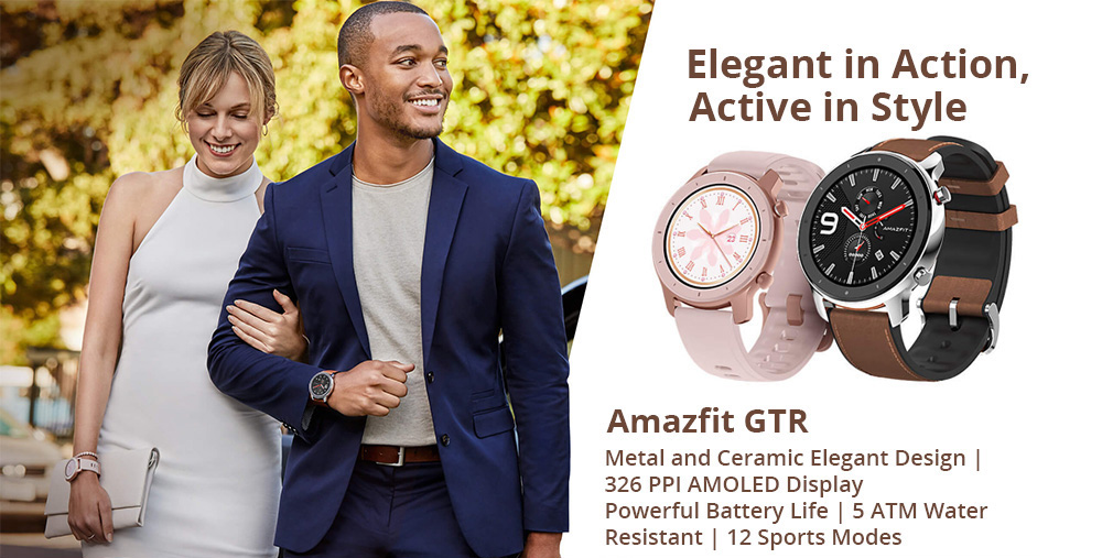 amazfit gtr smartwatch 42mm
