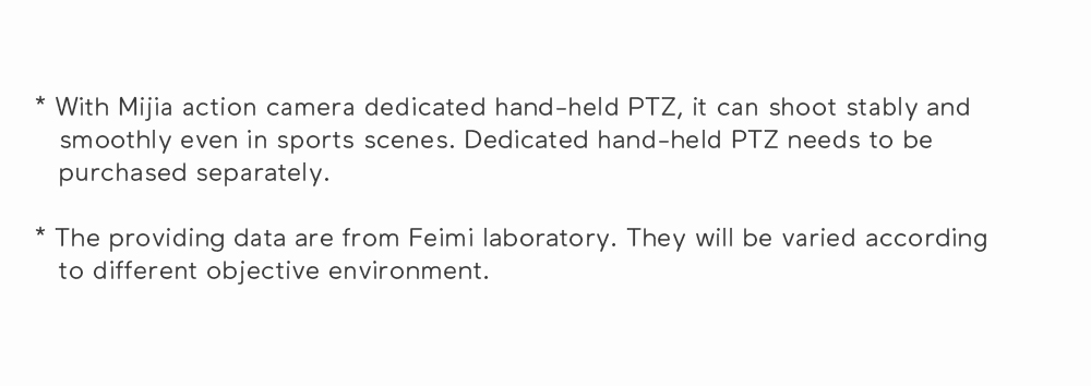 Xiaomi Mijia Ambarella A12S75 Sony IMX317 2.4inch Touch Screen 4K Action Camera 7p Lens EIS 6-axis 145 Degree Wide Angle 1450mAh Battery - Black