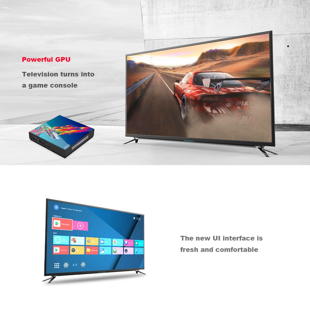 A95XR3 RK3318 Android 9.0 Netflix Google Play Youtube 4K TV BOX 2GB/16GB Bluetooth 2.4G+5G WiFi 100M LAN USB3.0