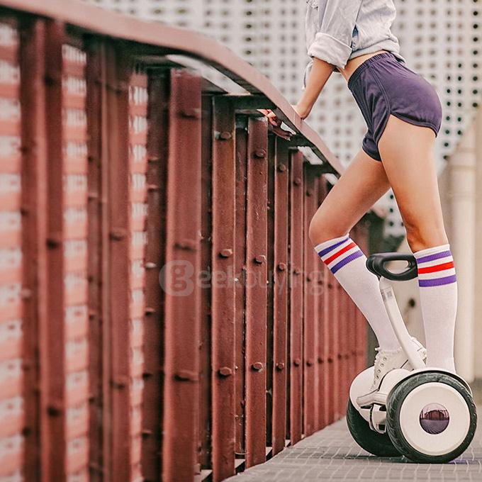 [US Stock] Xiaomi Mi Scooter Mini Self-balancing Scooter 700W 16km/h 22km Long Mileage with Smart System Beginner Mode Bluetooth Remote Control - White