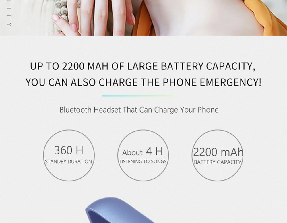 T1 Pro Bluetooth 5.0 TWS Earbuds Unilateral Use 2200mAh Charging Box Siri Binaural Call Titanium Film Drivers IPX6