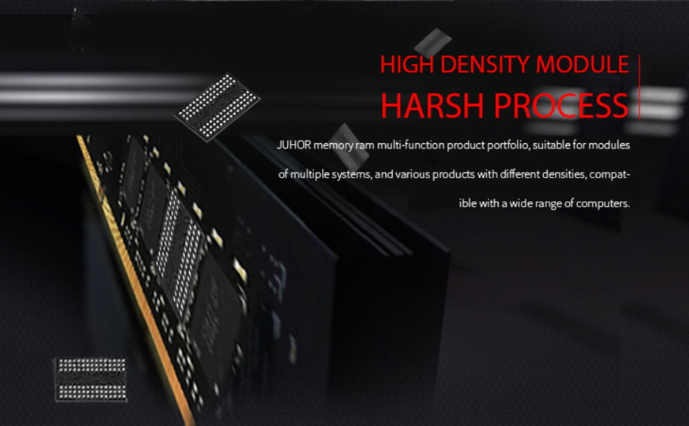 Juhor DDR4 8GB 2666Mhz 1.2V 288 Pin RAM Desktop Memory Module With Shell For PC Computer - Red