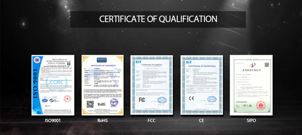 Juhor DDR3 8G 1600Mhz 1.5V 240 Pin RAM Desktop Memory Module For PC Computer - Black