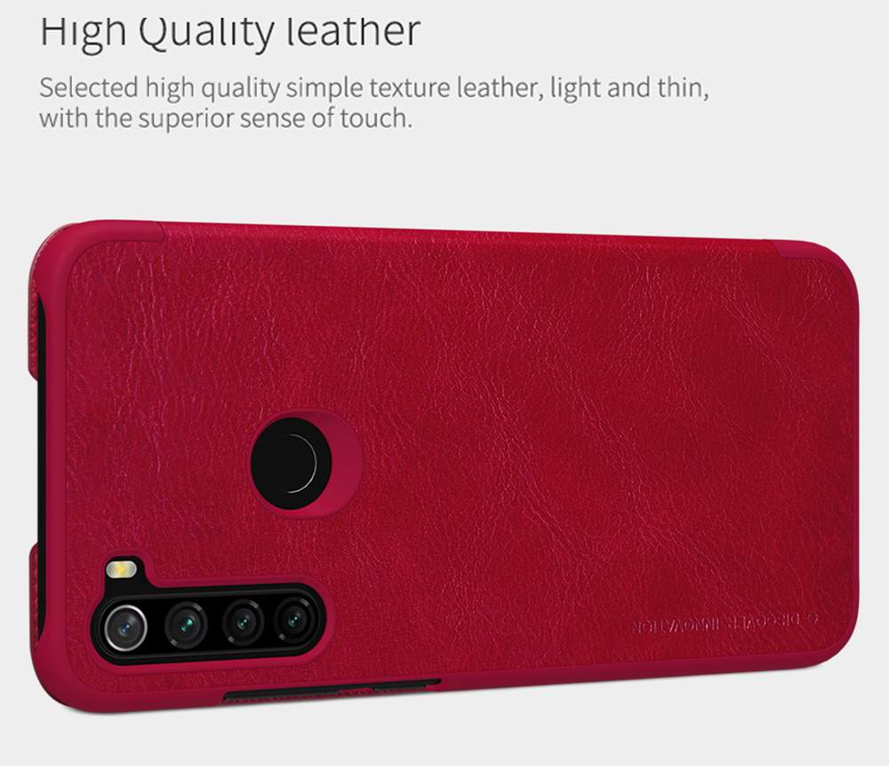 Nillkin Leather Phone Case For Xiaomi Redmi Note 8 And Redmi Note 8t 6321