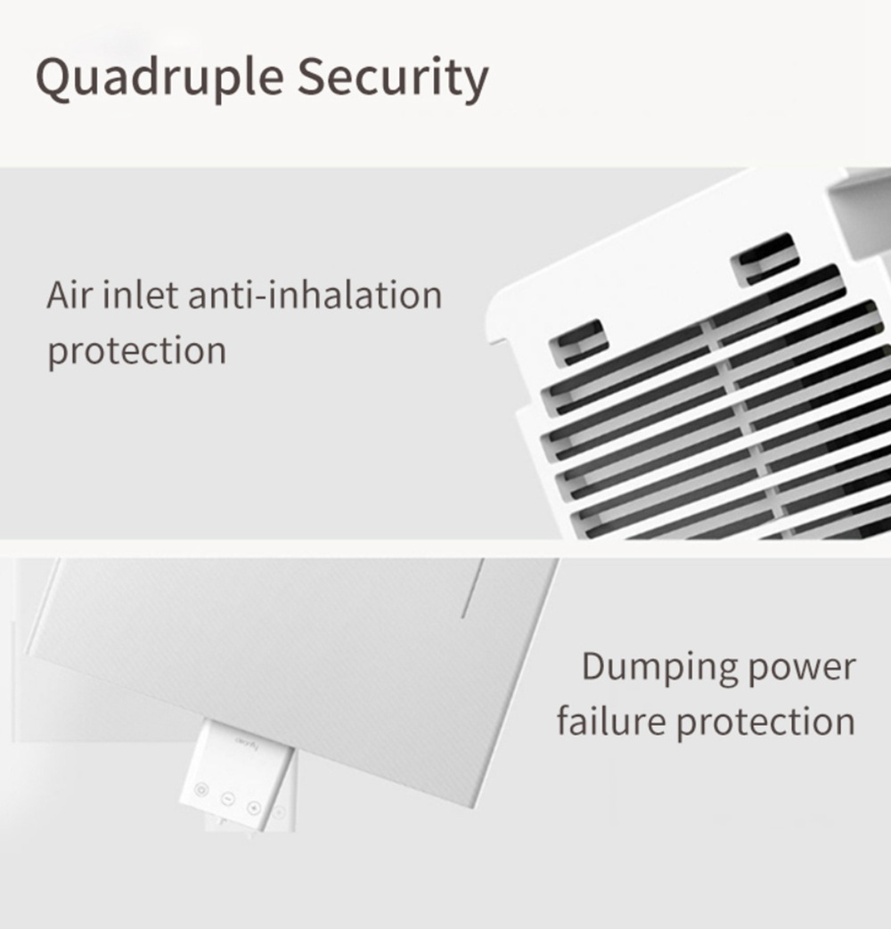 Cleanfly Intelligent Clothes Dryer 600W Portable APP Control For Home Travel From Xiaomi Youpin - White