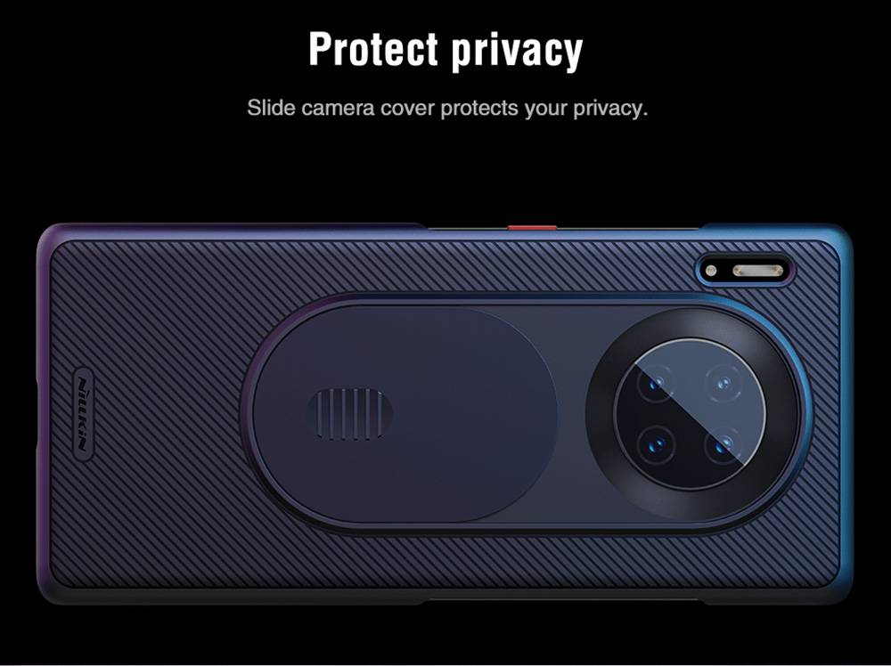 Nillkin CamShield Case Protective Back Cover For Huawei Mate 30 Pro Smartphone - Black